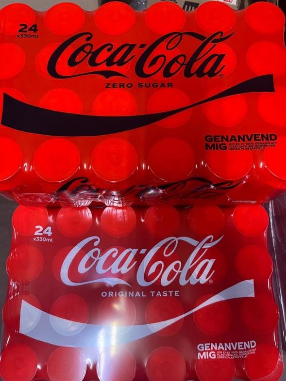 Coca cola eller zero 24-pak