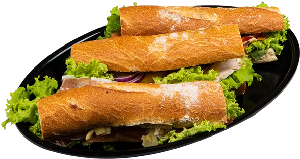 Sandwich i hvedeflute (uspecificeret)