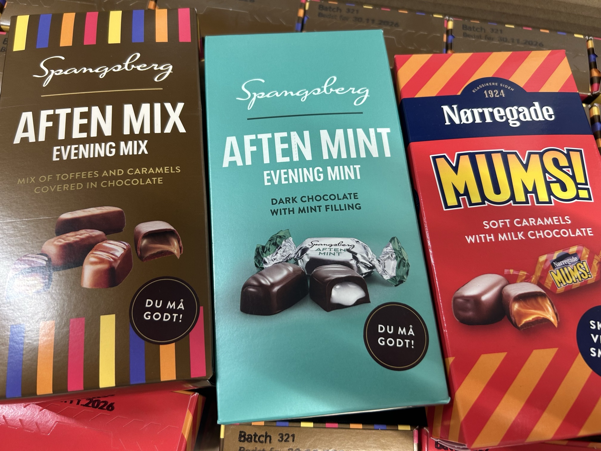Spangsberg chokoladeæsker